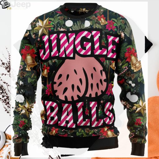 Jingle Balls Christmas Graphic Sweater