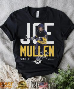 Joe Mullen St. Louis Blue Winger Signature Shirt