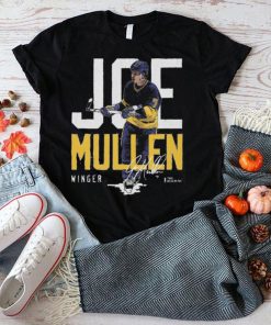 Joe Mullen St. Louis Blue Winger Signature Shirt