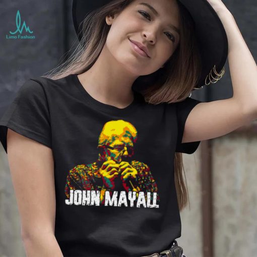 John Mayall English Blues Singer Guitarist Organist shirt