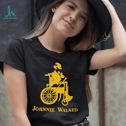 Johnnie Walked Yellow Logo Shirt