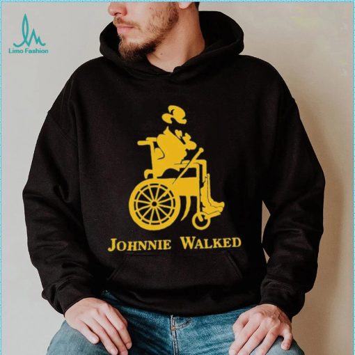 Johnnie Walked Yellow Logo Shirt