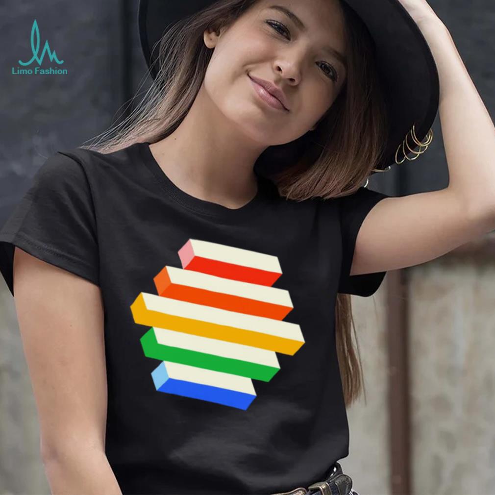 Joybox in Rainbow logo shirt Joybox in Rainbow logo shirt