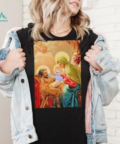 Juno Birch Nativity art shirt