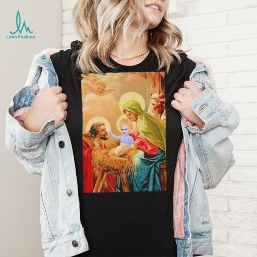 Juno Birch Nativity art shirt
