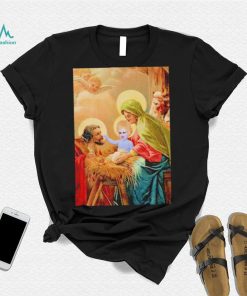 Juno Birch Nativity art shirt