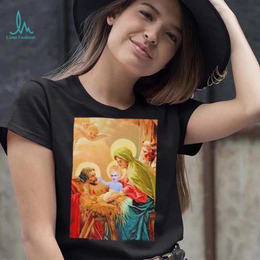 Juno Birch Nativity art shirt