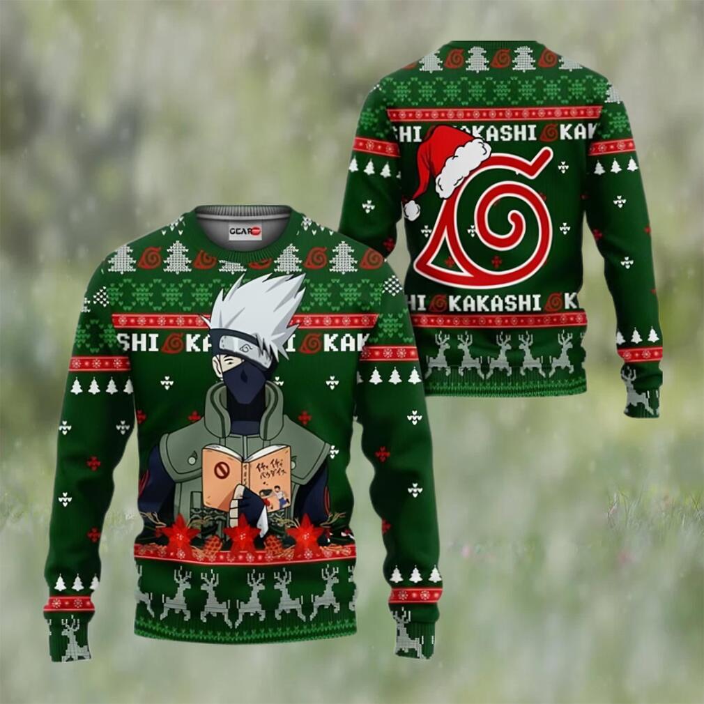 Kakashi Ugly Christmas Sweater