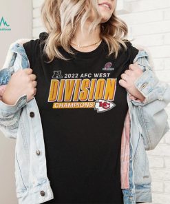 Kansas City Chiefs 2022 AFC West Division Champions Big & Tall Divide & Conquer T Shirt