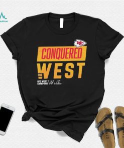 Kansas City Chiefs Conquered The West Champions 2022 Shirt