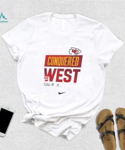 Kansas City Chiefs Nike 2022 AFC West Division Champions Locker Room T shirt