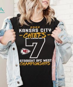 Kansas City Chiefs Seventh Straight AFC West Division Championship Shirt