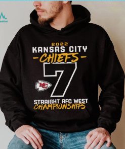 Kansas City Chiefs Seventh Straight AFC West Division Championship Shirt