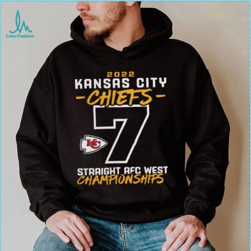 Kansas City Chiefs Seventh Straight AFC West Division Championship Shirt