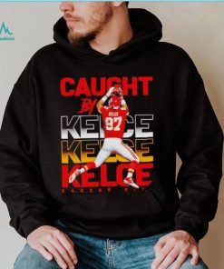 Kansas City Chiefs caught by Travis Kelce shirt