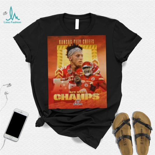 Kansas City Chiefs win 2022 Afc West Champ Nfl Playoff Shirt