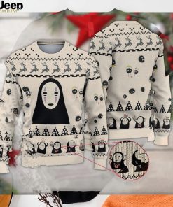 Kaonashi No Face So Cute Christmas Ugly Sweater