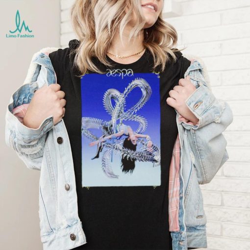 Karina Aespa savage graphic shirt