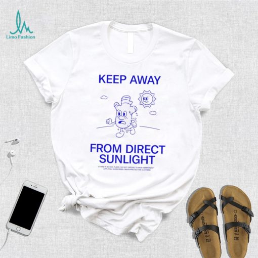 Keep Away from Direct Sunlight GNGR sunburn shirt