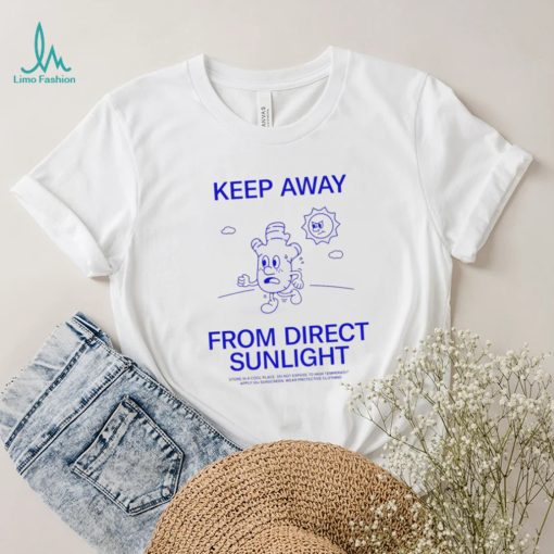 Keep Away from Direct Sunlight GNGR sunburn shirt