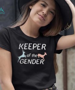 Keeper Of The Gender reindeer shirt