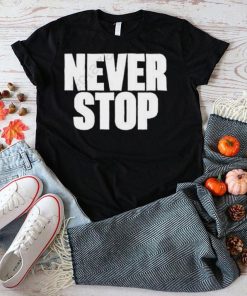 Kevin Porter Jr Wearing Never Stop Shirt