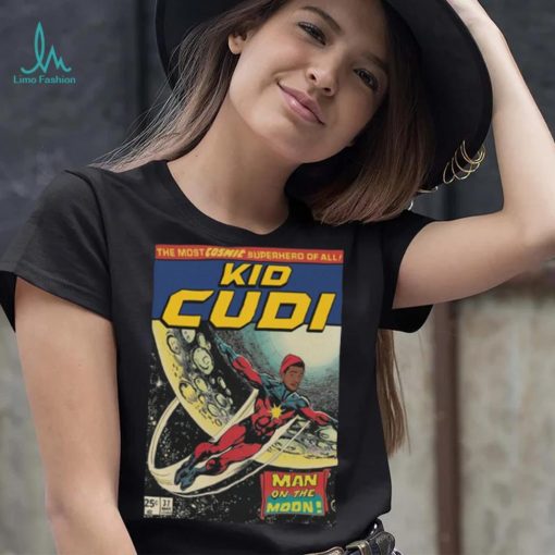 Kid Cudi Comic Design Superman Parody shirt