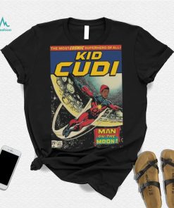 Kid Cudi Comic Design Superman Parody shirt