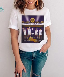 Kim Mulkey coach of LSU Women’s Basketball welcome to the show ESPN’s No. 1 Ranked class poster 2022 shirt