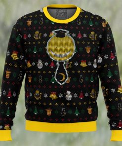 Koro Sensei Assassination Classroom Ugly Christmas Sweater