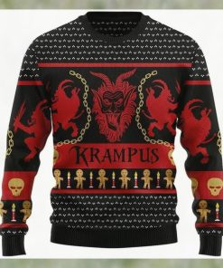 Krampus Ugly Knitted Christmas Sweater