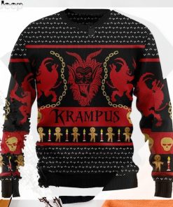 Krampus Ugly Knitted Christmas Sweater