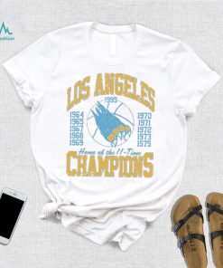 LA Basketball Home Of The 11 time Champions Shirt