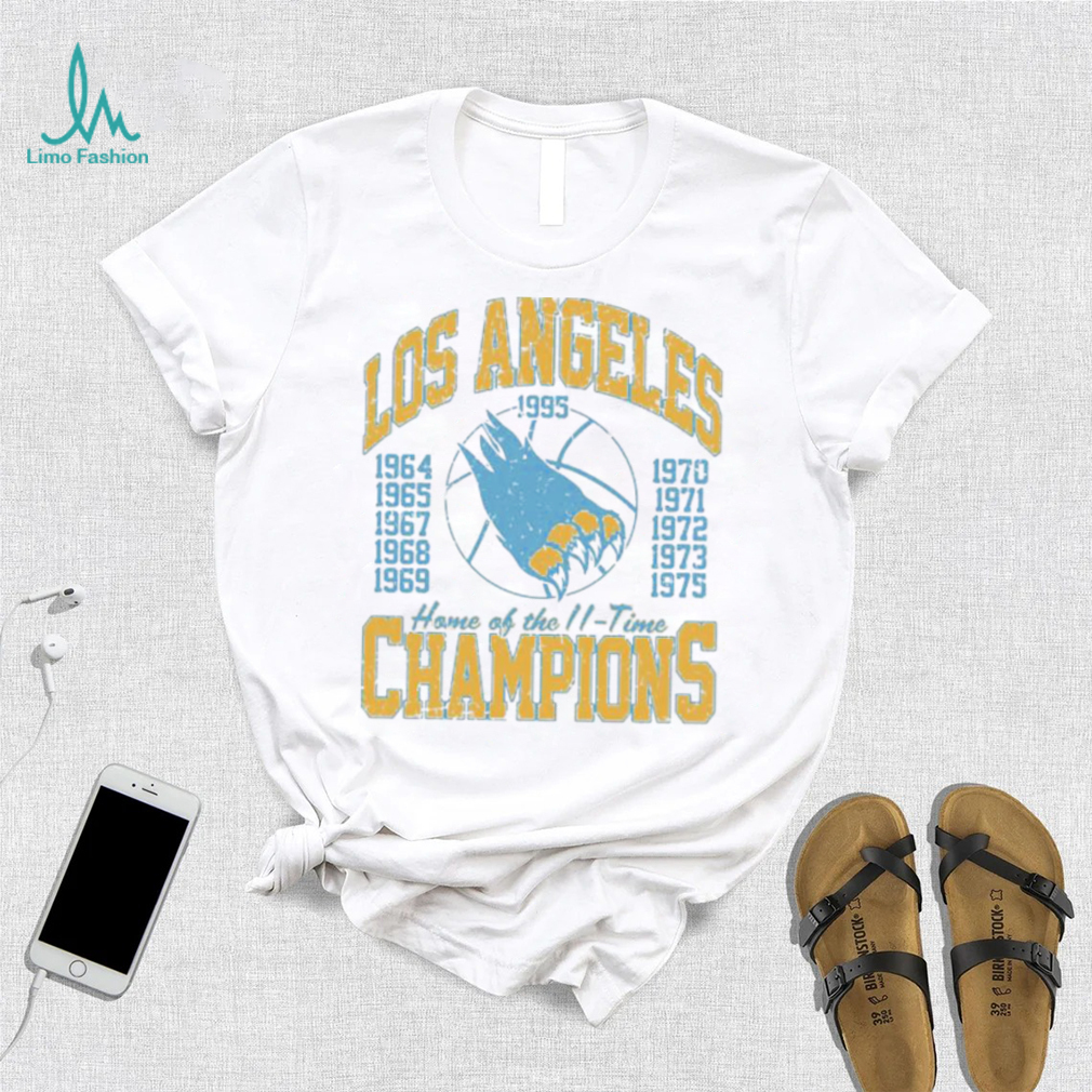 LA Basketball Home Of The 11 time Champions Shirt LA Basketball Home Of The 11 time Champions Shirt