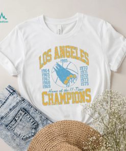 LA Basketball Home Of The 11 time Champions Shirt