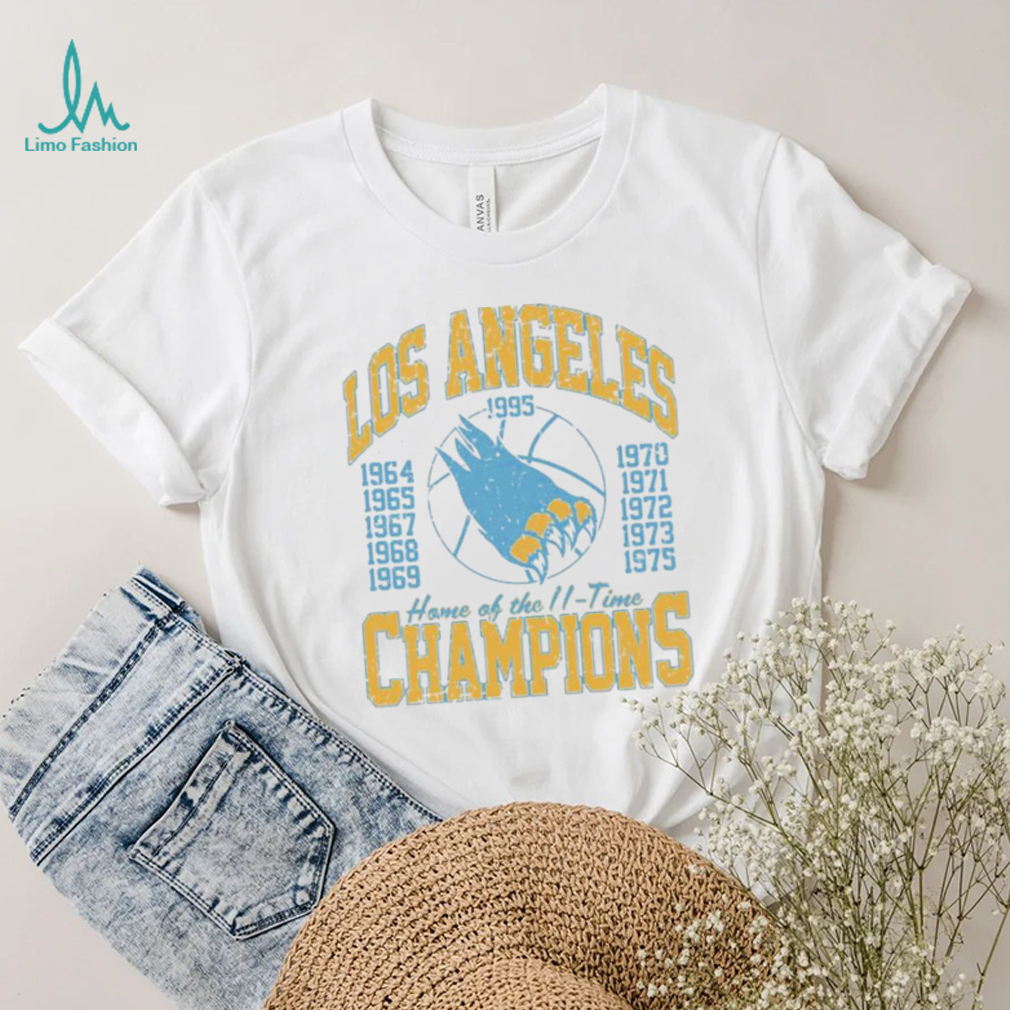 LA Basketball Home Of The 11 time Champions Shirt LA Basketball Home Of The 11 time Champions Shirt