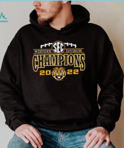 LSU Tigers 2022 SEC Western Division Champions shirt