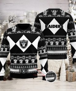 Las Vegas Raiders NFL Black Christmas Sweater