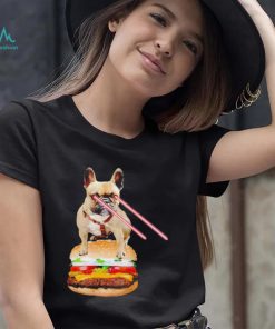 Laser Bulldog Hamburger shirt