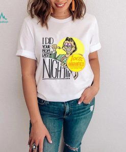 Late Night With Garfield I Did Your Mom Last Night Unisex T Shirt