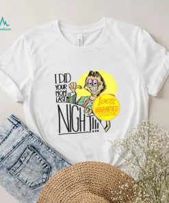 Late Night With Garfield I Did Your Mom Last Night Unisex T Shirt