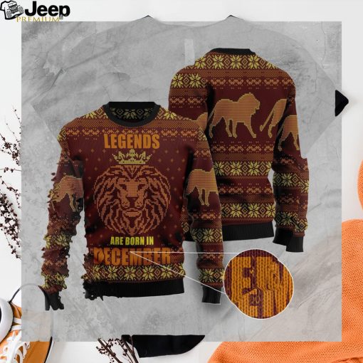 Legends December Christmas Unisex Crewneck Sweater
