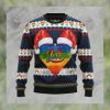 Love Llama Christmas Unisex Crewneck Sweater