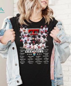 Liberty Bowl Champions Signature Shirt