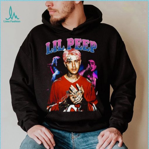 Lil Peep Pink Hair Boy Design Rap Music shirt