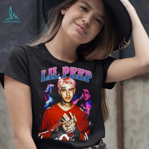 Lil Peep Pink Hair Boy Design Rap Music shirt