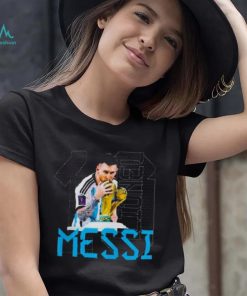 Lionel Messi Argentina Champion World Cup shirt