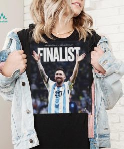 Lionel Messi Argentina National Team Champion World Cup Vintage Shirt
