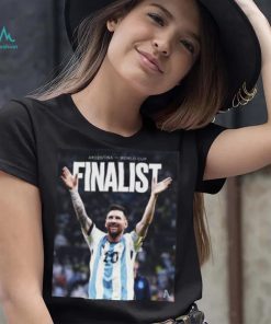 Lionel Messi Argentina National Team Champion World Cup Vintage Shirt