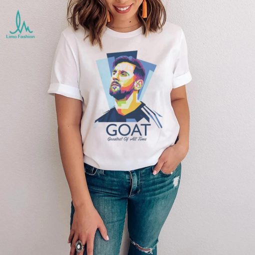 Lionel Messi GOAT Graphic Shirt